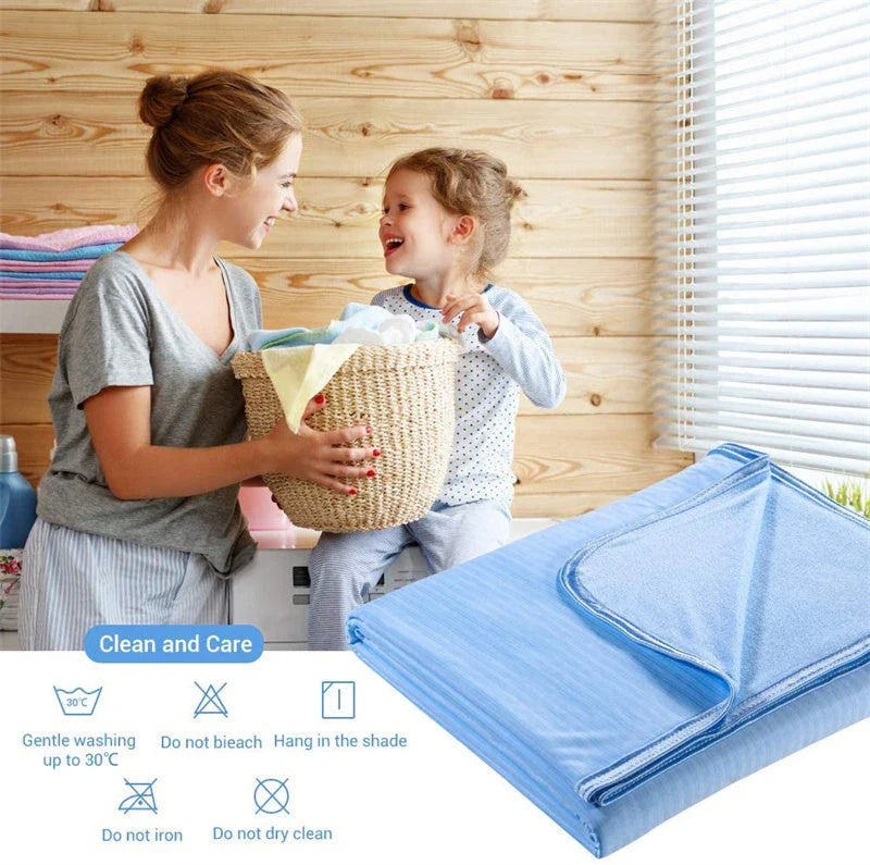 A premium polyester cooling blanket with innovative Japanese cooling fibers that provides refreshing temperature regulation for a comfortable sleep experience
