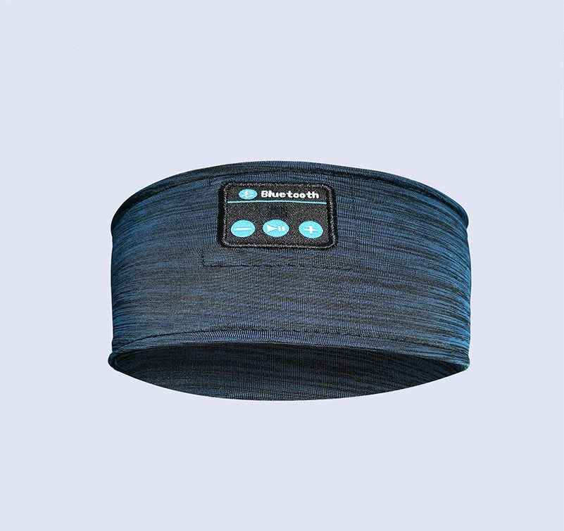 Wireless music headband with Bluetooth, hands-free calling, and voice control features