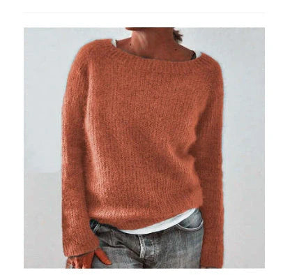 Casual fine wool knit sweater in various colours and sizes