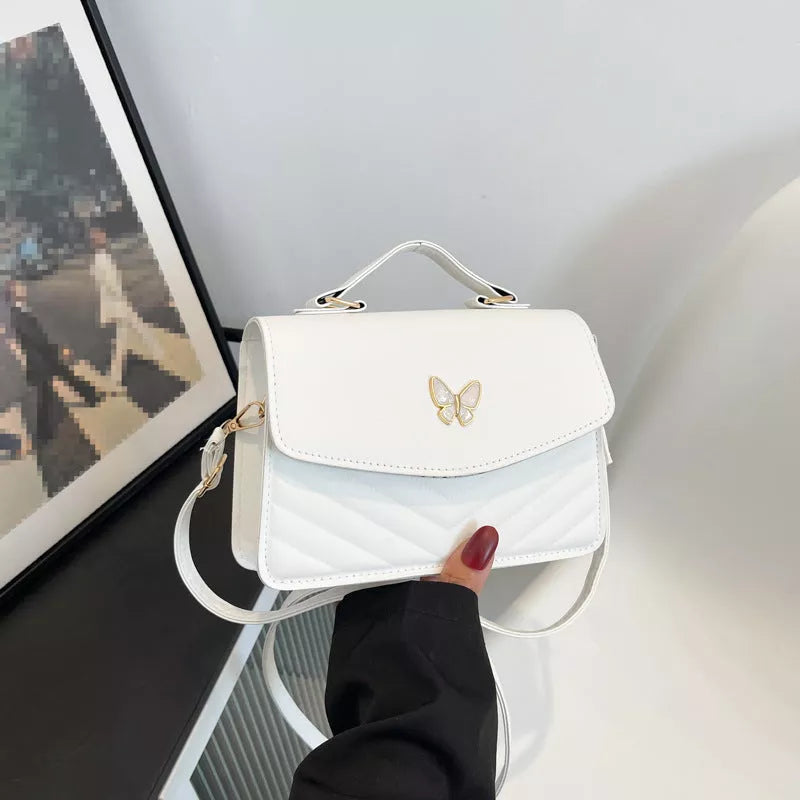 Women's PU Shoulder Messenger Bag in multiple colours with adjustable strap