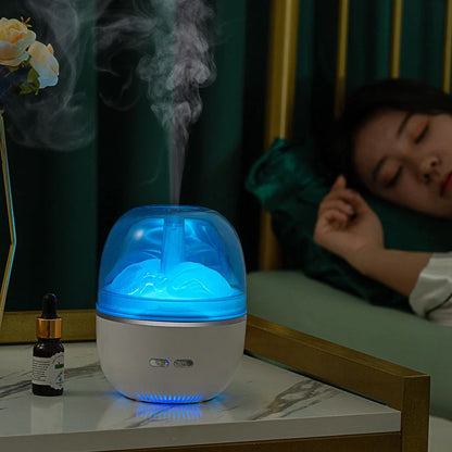 Premium Ultrasonic Air Humidifier with Colorful Lights, Essential Oil Diffuser, and Long-Lasting Operation for Home and Office