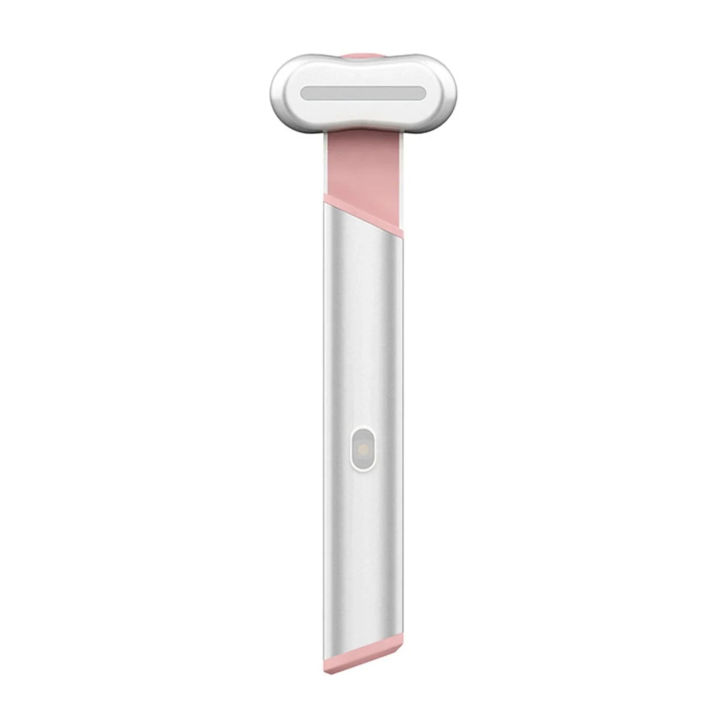 Rejuvenating eye massager with microcurrent, red light therapy, and vibration for youthful, radiant skin
