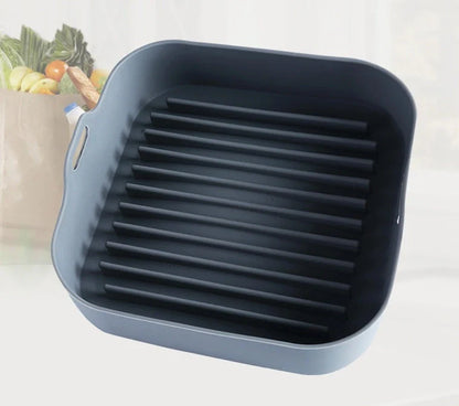 Air fryer silicone pot replacement liners in various colours and sizes