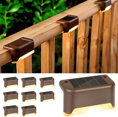 Solar Step Light Outdoor Garden LED Guide Light with waterproof design