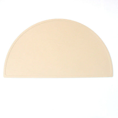 Durable silicone placemat in various colors, featuring waterproof and stain-resistant properties for easy cleaning