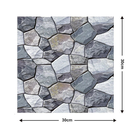Brick texture self-adhesive wallpaper for moisture-proof home decoration