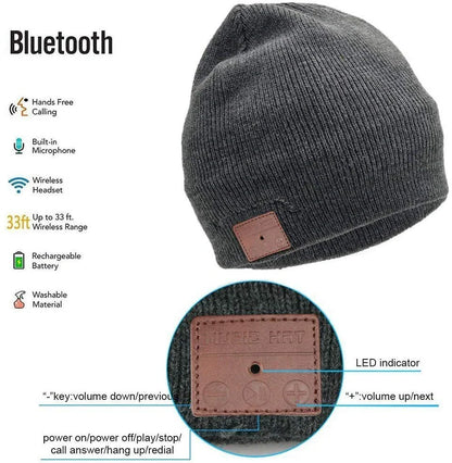 Sports Plus Velvet Thickening Wireless Music Earphone in Hemp gray with Bluetooth V5.0