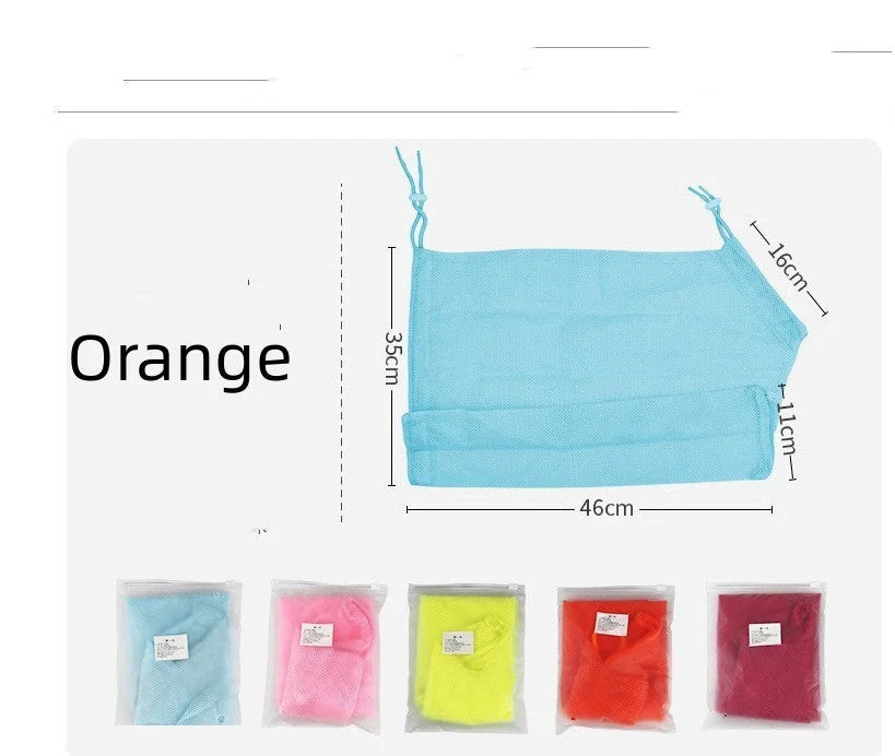 Anti-Bite Shower Bag for Cats in multiple colours, making bath time stress-free