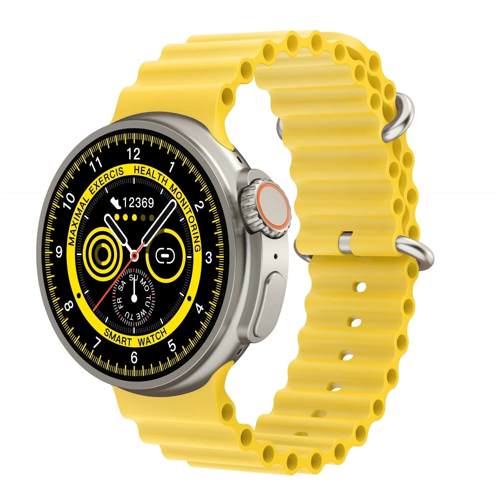 New K9 Smart Watch with 1.39-inch round screen, wireless charging, NFC payment, and comprehensive health monitoring features