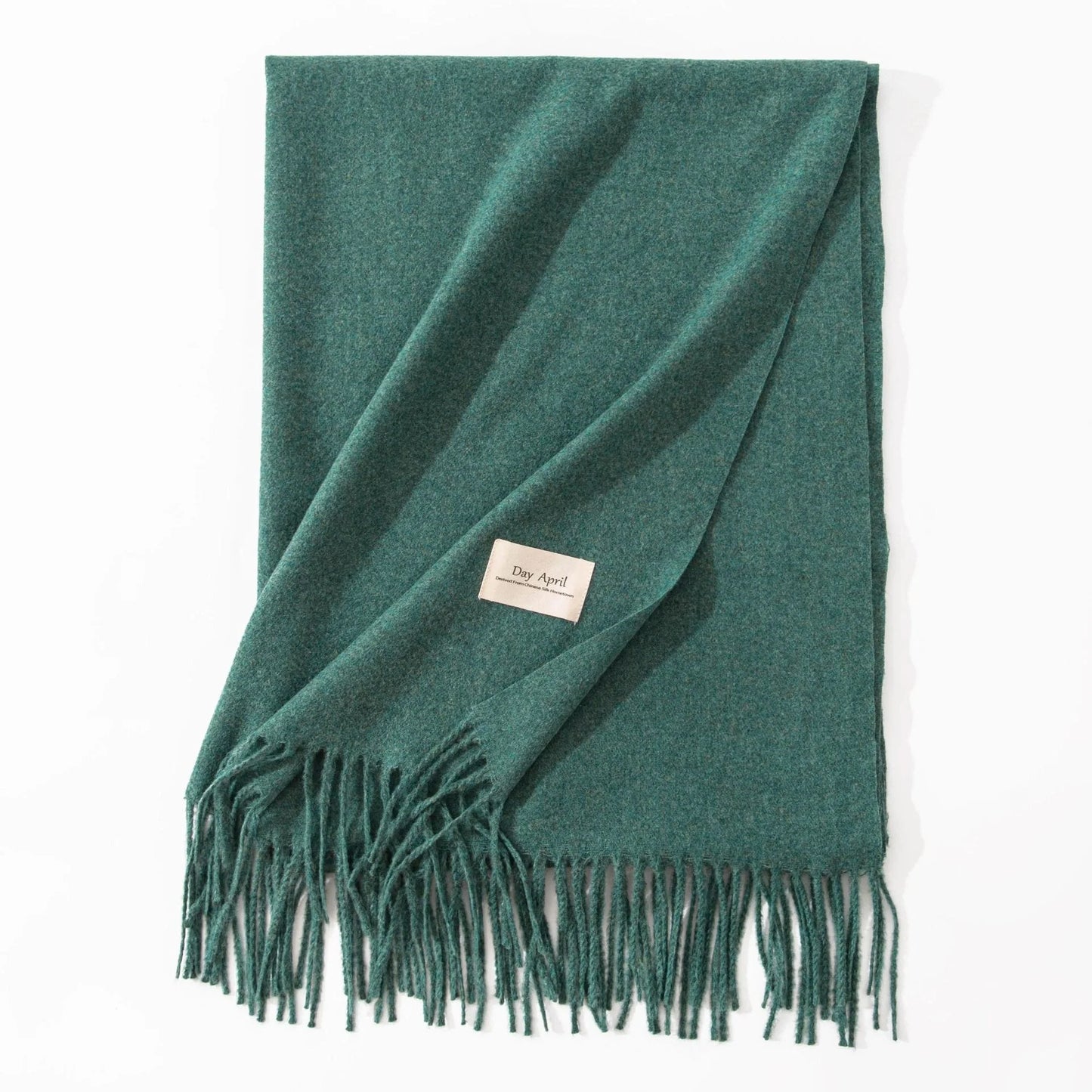 Elegant artificial cashmere scarf for women in various colors, perfect for winter warmth and style.