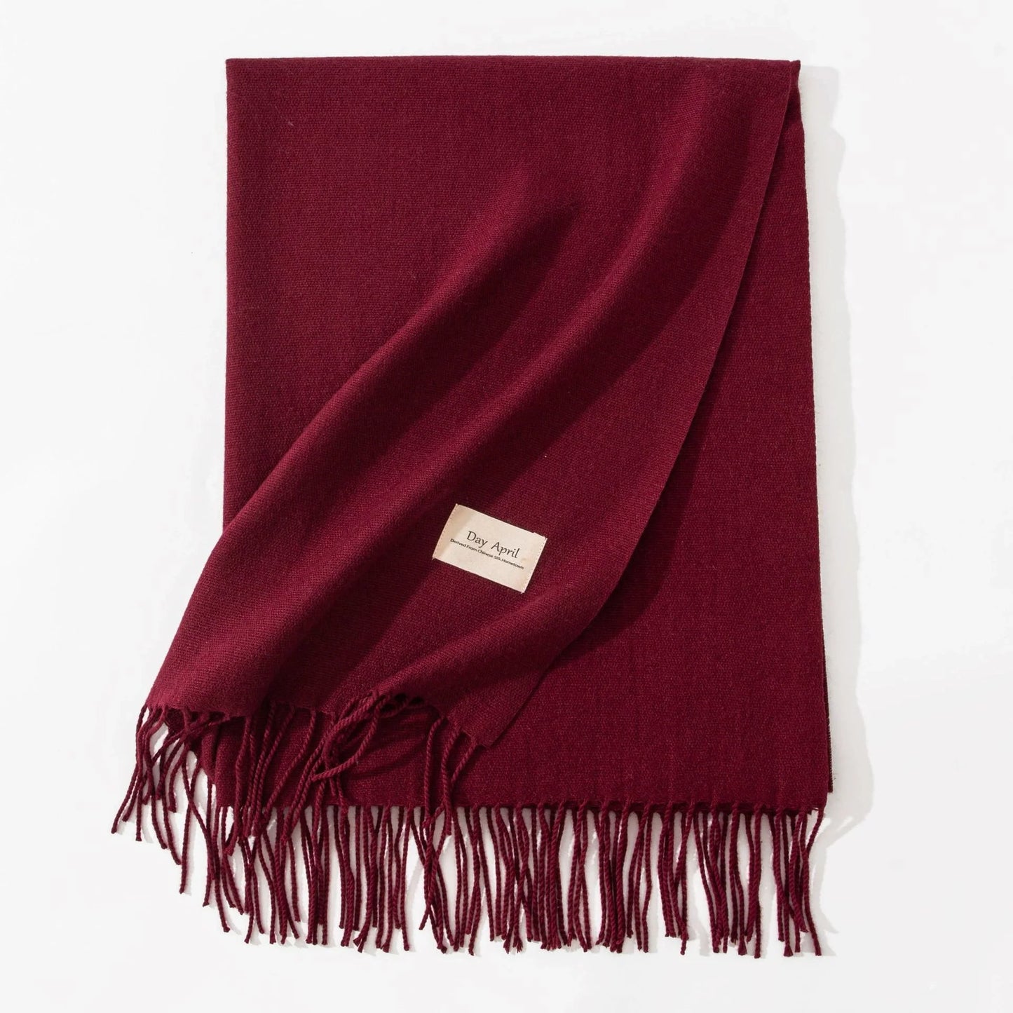 Elegant artificial cashmere scarf for women in various colors, perfect for winter warmth and style.