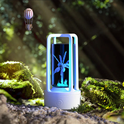 Elegant 2-in-1 Bluetooth speaker lamp with touch control, available in various color and design options