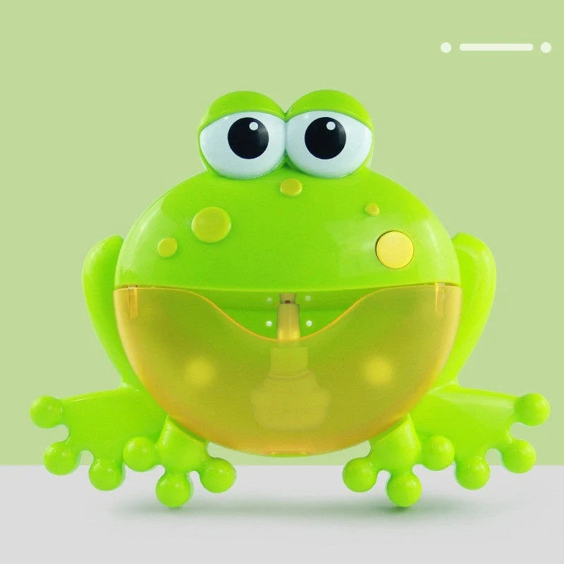 Baby Bath Toys Bubble Music Machine producing bubbles with soothing music