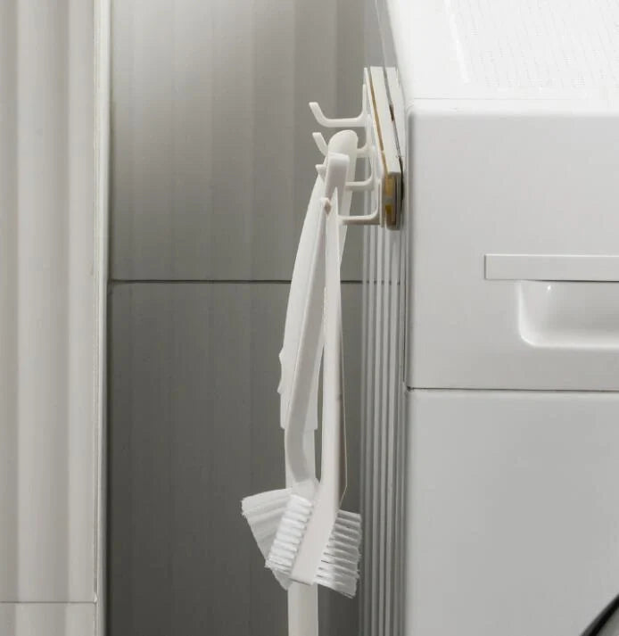 Four-row gap hook for kitchen and bathroom storage, no drill installation