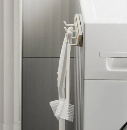 Four-row gap hook for kitchen and bathroom storage, no drill installation