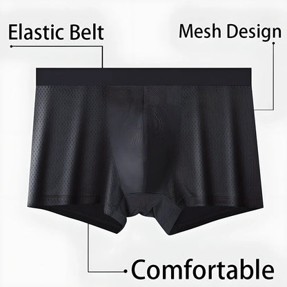 Premium bamboo fibre breathable men's boxer briefs in assorted colours
