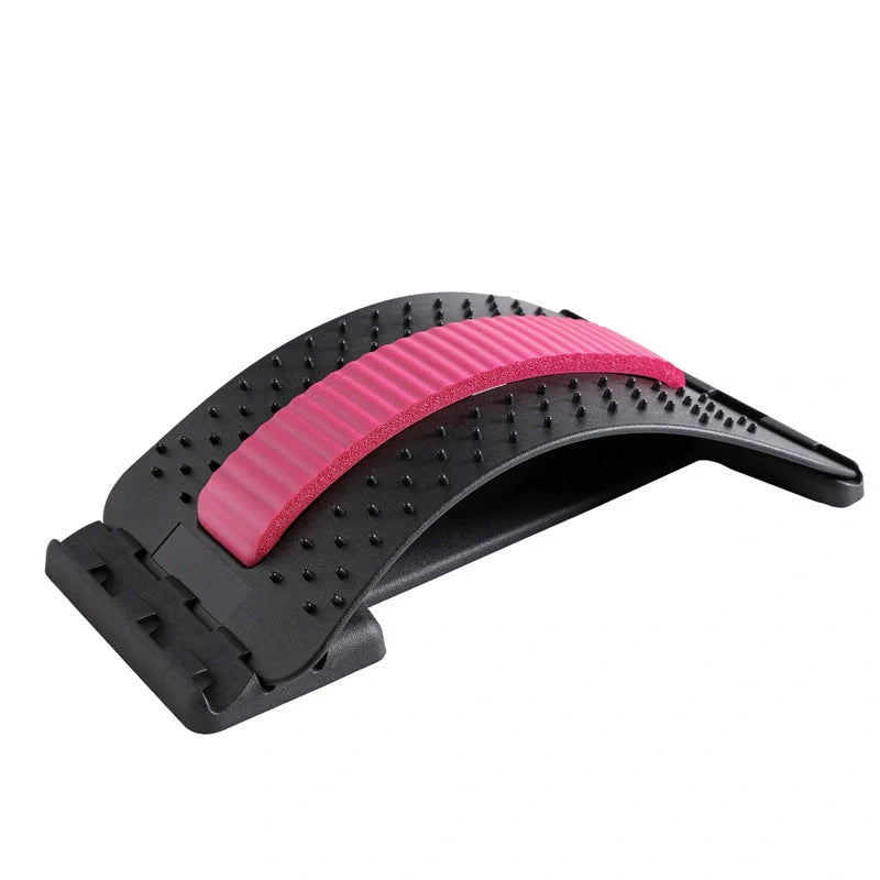Adjustable Lumbar Orthosis for back pain relief with magnetic points and plastic pins