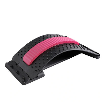 Adjustable Lumbar Orthosis for back pain relief with magnetic points and plastic pins