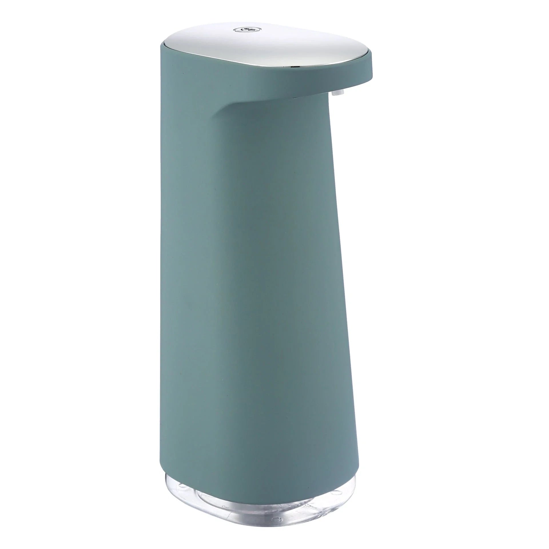 Automatic foaming soap dispenser with infrared sensor for hands-free use in bathroom and kitchen