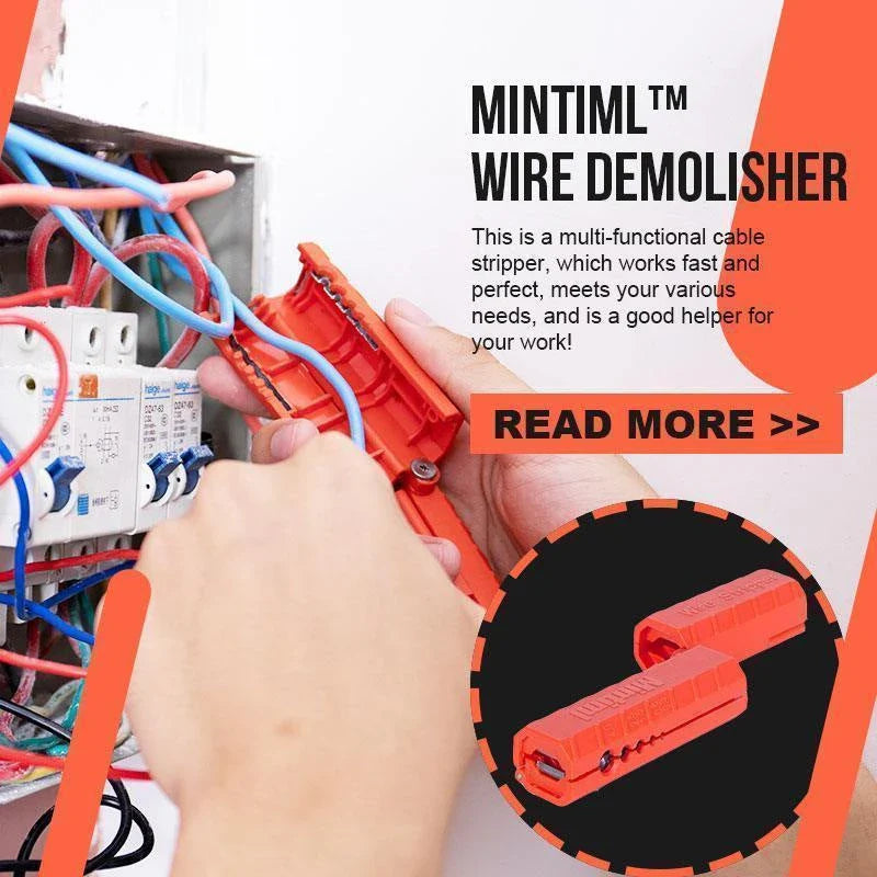 Mintiml™ Premium Universal Cable Stripper Pen - Ideal for Electronics Repairs, Home Renovations, and Tidy Cable Management