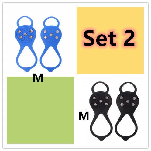 Silicone Climbing Non-Slip Shoe Grip for icy and snowy conditions