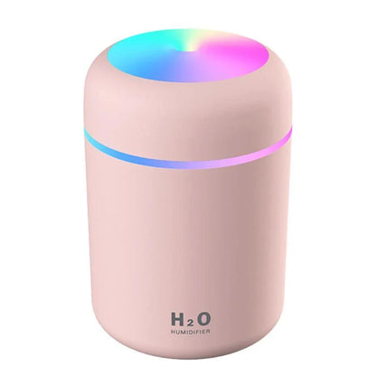 Mini USB Humidifier with Soothing Mist, Quiet Operation, and Automatic Shut-Off for Bedrooms
