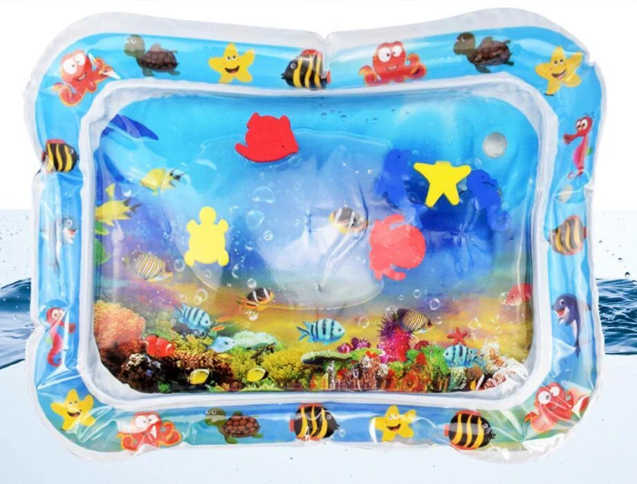 Baby Inflatable Water Mat for toddlers summer play, 66x50cm, PVC material
