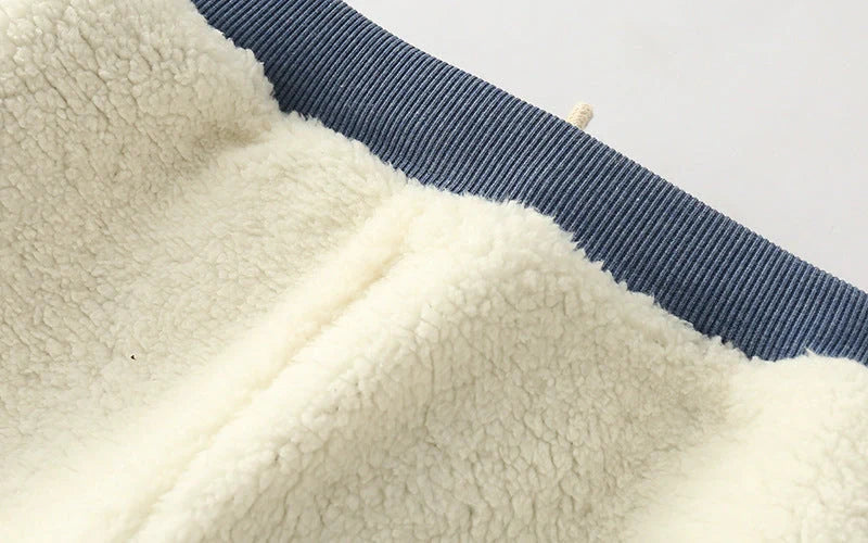 Cotton lamb velvet padded sweatpants in various colours and sizes