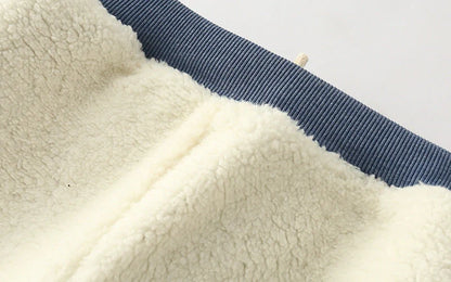 Cotton lamb velvet padded sweatpants in various colours and sizes