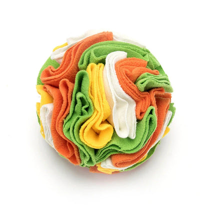 Premium snuffle puzzle mat made of soft, eco-friendly polar fleece to stimulate pets' natural foraging instincts