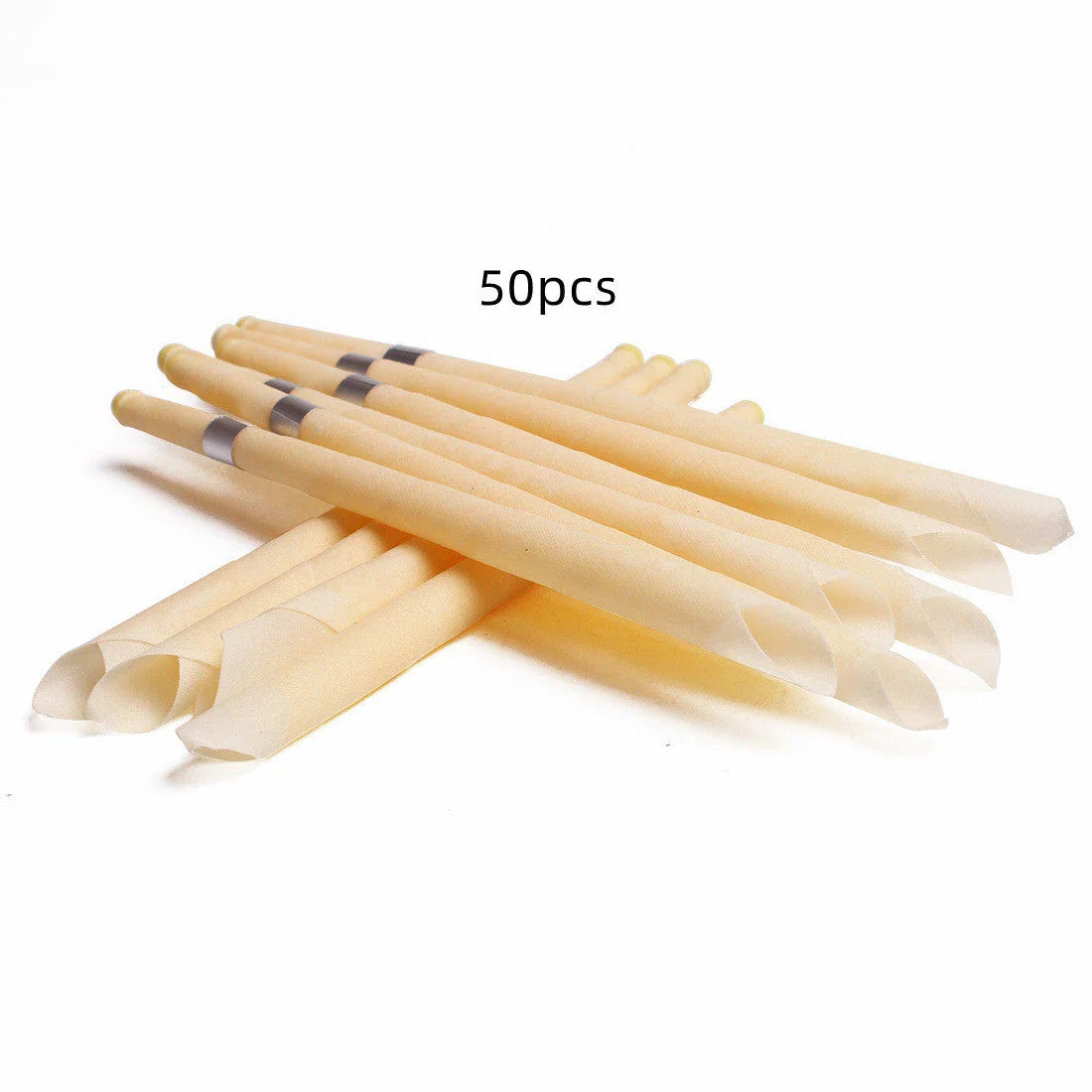 Premium beeswax ear candles for natural earwax removal, sinus relief, and relaxation
