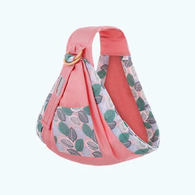Adjustable baby wrap carrier sling in various colours for comfortable nursing and carrying