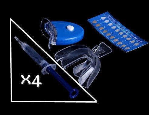 Premium teeth whitening kit with LED light for a dazzling, radiant smile