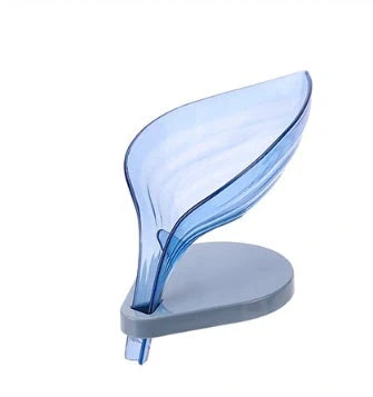ABS suction cup soap holder and sponge drain box in various colours for kitchen organisation