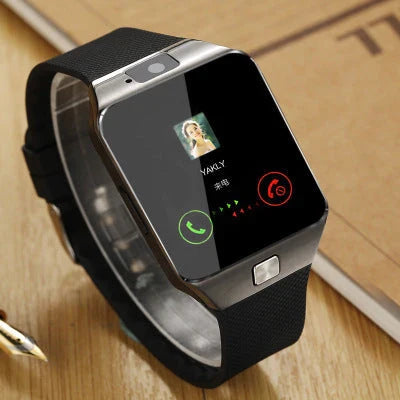 Sports Smart Watch DZ09 with Call, Music, and Fitness Tracking Features