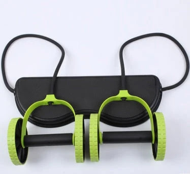 Premium versatile fitness roller with soft, sponge-like wheels for a smooth, full-body workout experience