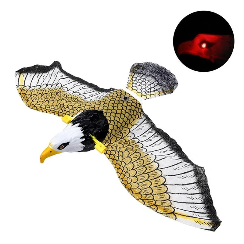 Interactive hanging eagle cat toy for dynamic play