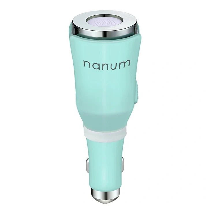 Car aroma diffuser with USB charger in five colours
