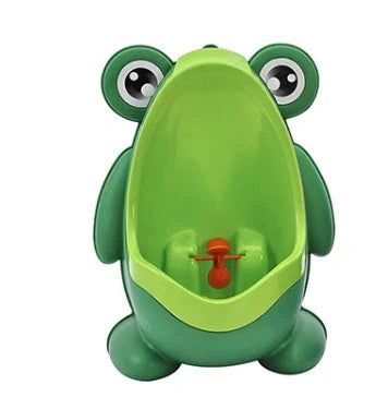 Ergonomic Frog Children Baby Potty Toilet in vibrant colors with adjustable height feature