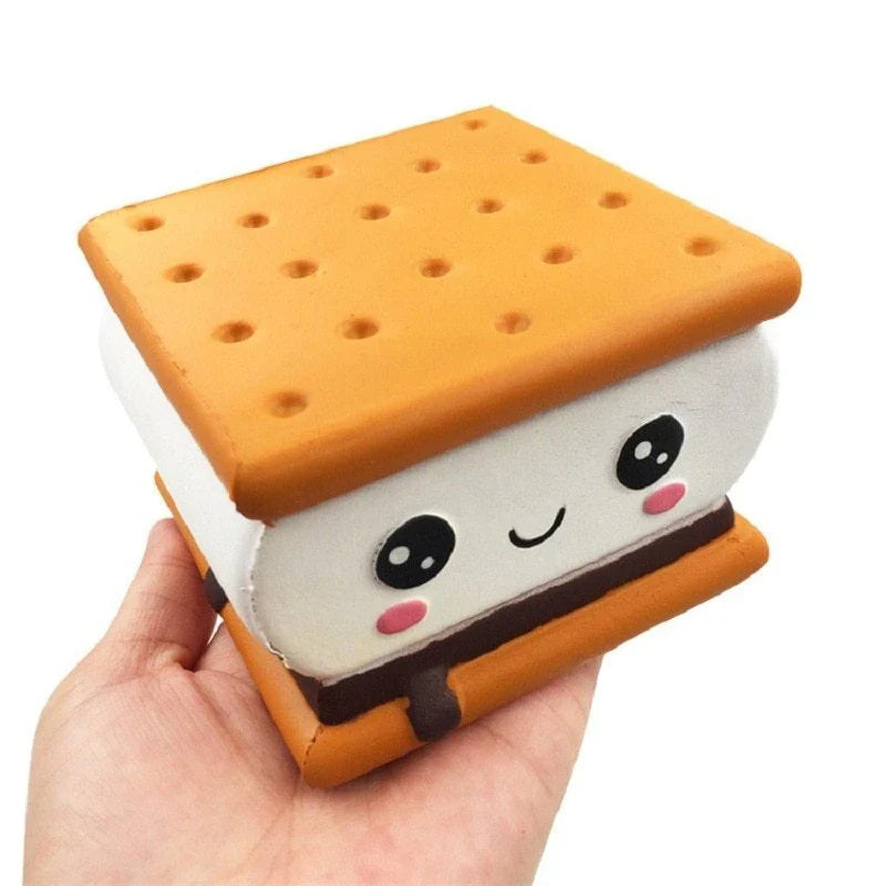 Chocolate Sandwich Biscuit Toy - A delightful treat featuring rich chocolate and a soft, buttery biscuit