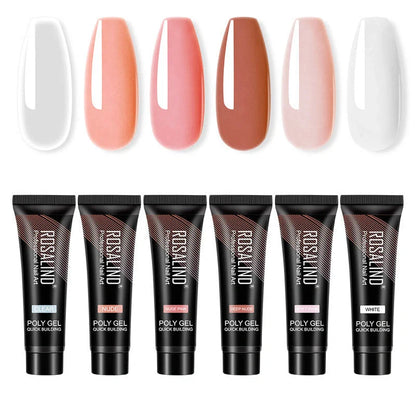 Multi-colour builder gel for professional nail extensions, 15ml