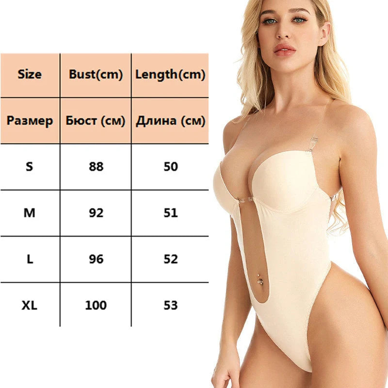 Seamless nylon tube top with detachable straps for big breasts in black and skin color