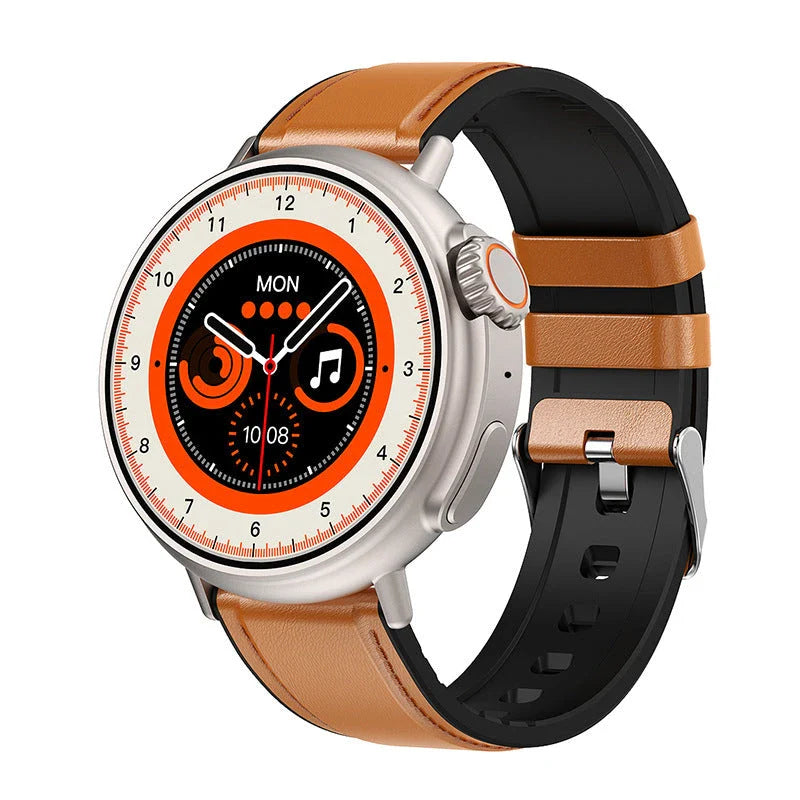 New K9 Smart Watch with 1.39-inch round screen, wireless charging, NFC payment, and comprehensive health monitoring features
