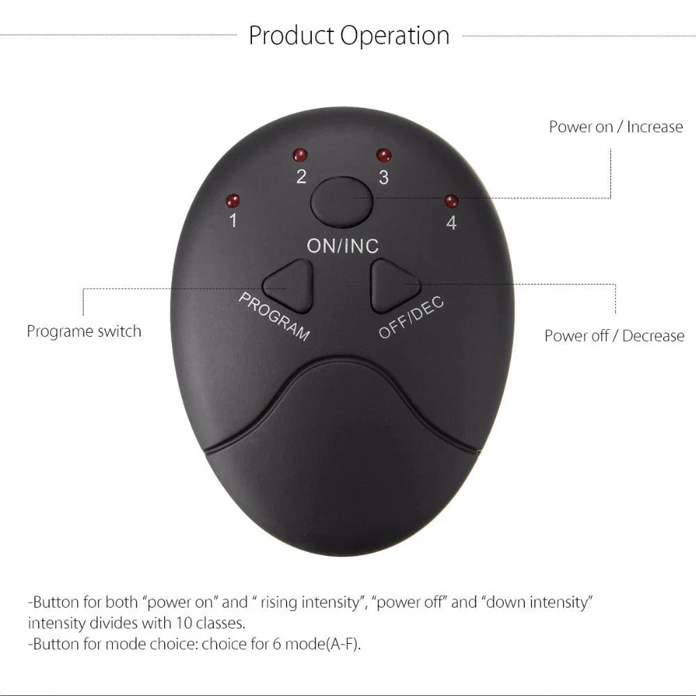 Premium Abdominal Toning Patch with advanced EMS technology for a firmer, tighter core