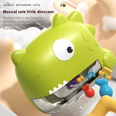 Baby Bath Toys Bubble Music Machine producing bubbles with soothing music