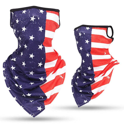 Breathable face guard thin tubular ring scarf in various colours for sun protection