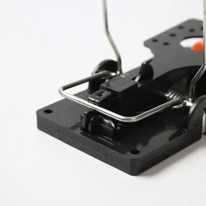 Durable reusable rodent traps with strong springs and smooth, easy-to-clean surface for effective household pest control