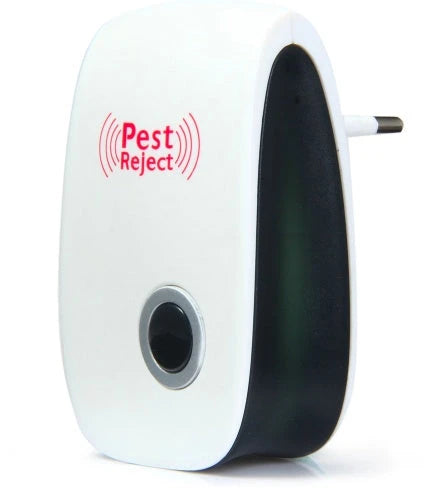 Ultrasonic pest repeller device that effectively repels mosquitoes, insects, and mice using high-frequency sound waves