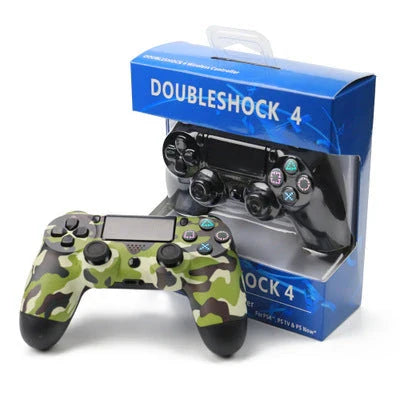 Ergonomic PS4 wireless controller with precise controls, responsive touchpad, and customizable design for an immersive gaming experience