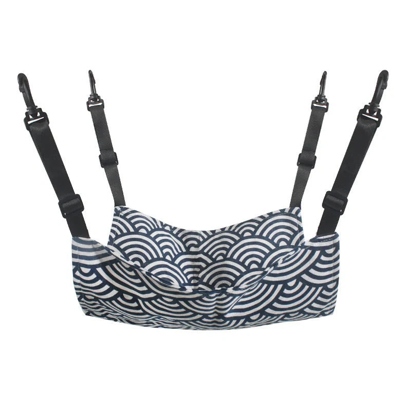 Cosy lamb fleece cat hammock bed in various colours and sizes, perfect for your pet's comfort.